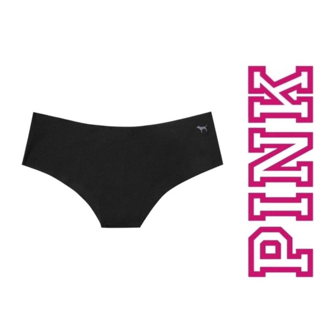 Victoria's Secret PINK | Black Cheekster Panties | Size Extra Large